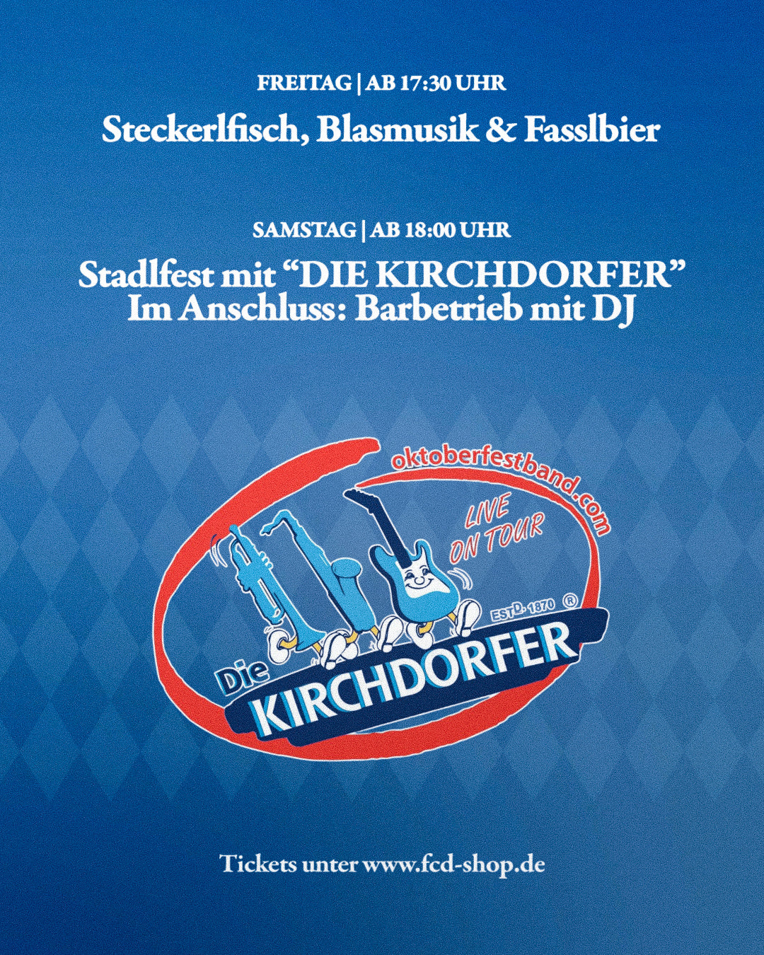 STADLFEST TICKETS (VVK) [OBERHACHINGER STADLFEST 2025]